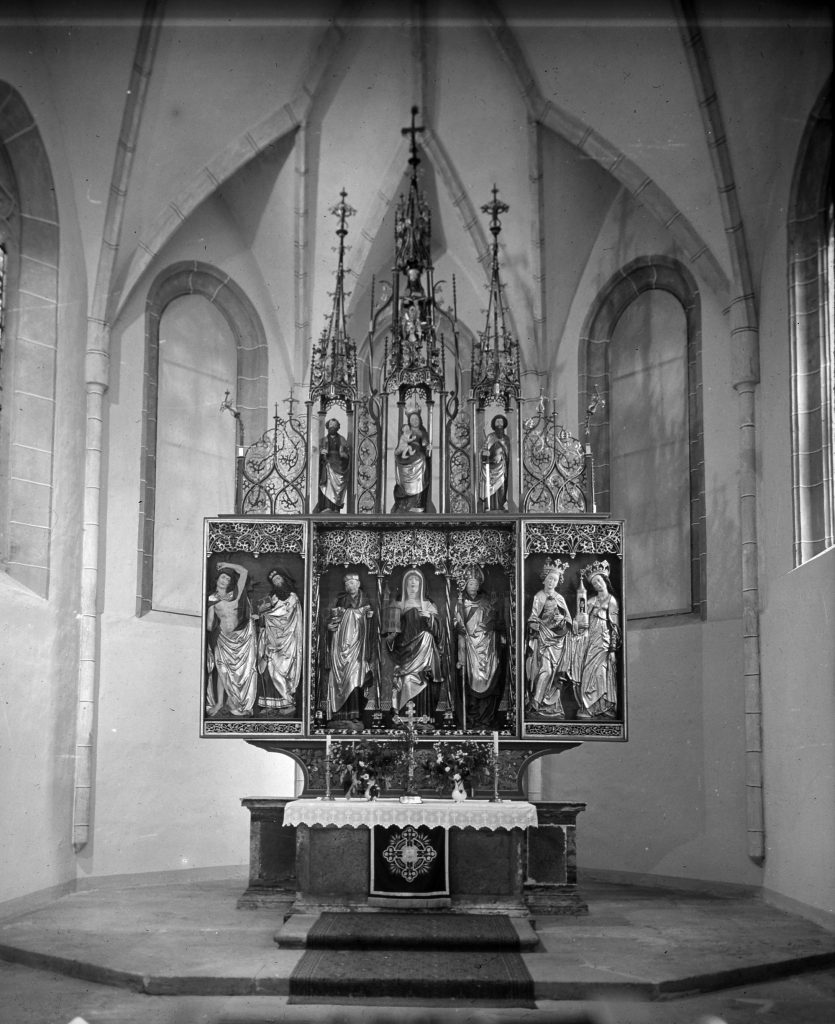 Schnitzaltar in der Kirche von Saalfeld-Graba, um 1518/19 von Hans Gottwalt von Lohr