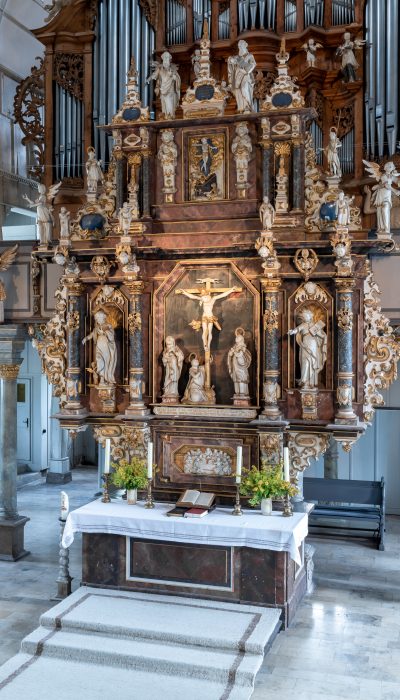 Clausthal, Marktkirche zum Hl. Geist, Altar, 1641
